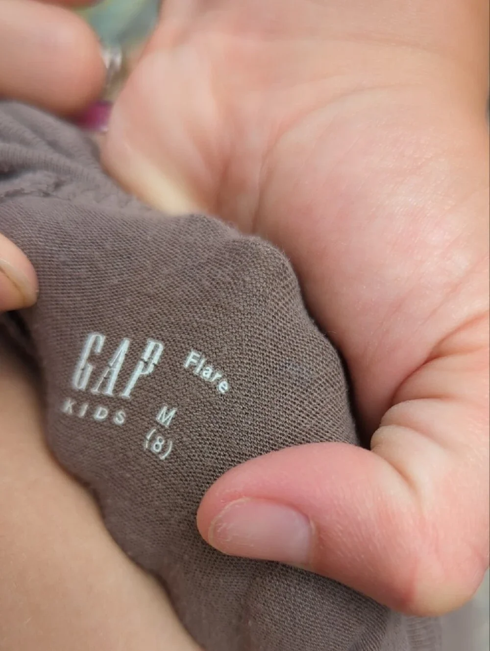 Kids Flared Yoga Comfy Pants - Taupe